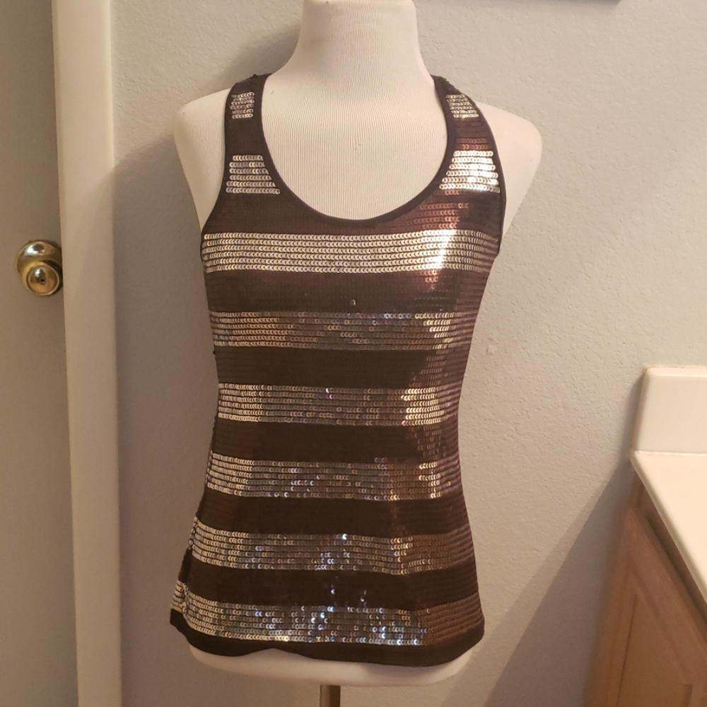 sequins tank top